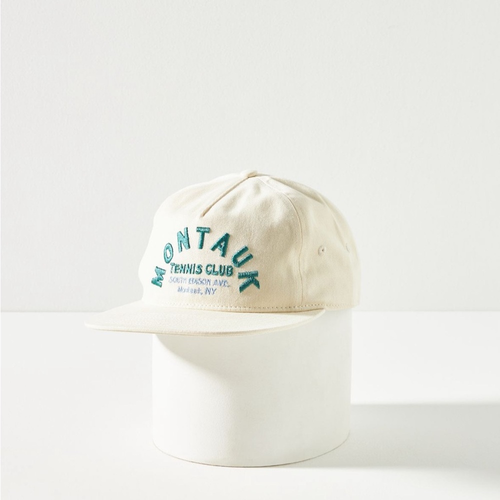 Pink Montauk Tennis Club Cap